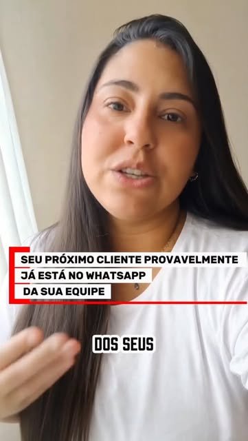 Vídeo: seu próximo cliente provavelmente já está no WhatsApp da sua equipe
